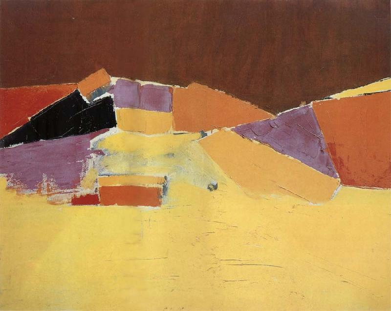 Nicolas de Stael Abstract Figure oil painting image